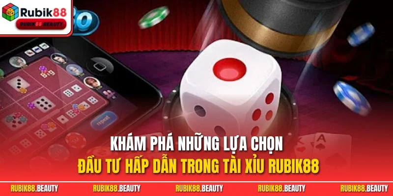 Khám phá những lựa chọn đầu tư hấp dẫn trong tài xỉu RUBIK88