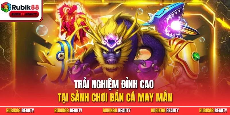 Trải nghiệm đỉnh cao tại sảnh chơi bắn cá may mắn
